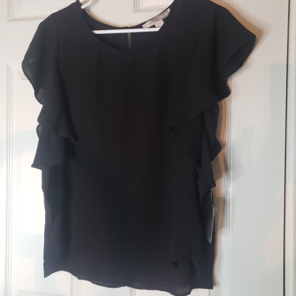 Forever 21 - Black Top, Size M - Picture 1 of 8